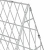 vidaXL Cage &agrave; poules Argent 215 x 55 x 55 cm Acier galvanis&eacute;