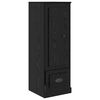 vidaXL Haut Armoire avec tiroir 3 pcs Ch&ecirc;ne noir Bois d'ing&eacute;nierie