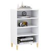 vidaXL Buffet Blanc 57x35x90 cm Bois d&rsquo;ing&eacute;nierie
