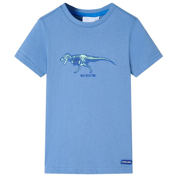 T-shirt pour enfants bleu moyen 140