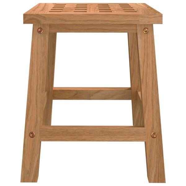 vidaXL Tabouret 29x22,5x25,5 cm Bois massif de noyer