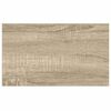 vidaXL &Eacute;tag&egrave;res flottantes 2 pcs ch&ecirc;ne et blanc 50x23x3,8 cm MDF