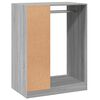 vidaXL Garde-robe sonoma gris 77x48x102 cm bois d'ing&eacute;nierie