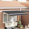 vidaXL Toile de rechange pour store banne Anthracite 350 x 200 cm