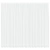 vidaXL Rideau en Dentelle Floral Blanc 260 x 500 cm Polyester