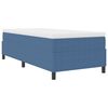 vidaXL Cadre de lit plateforme Bleu 100 x 200 cm