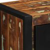 vidaXL Tables de chevet 2 pcs multicolore 40x35x40cm bois r&eacute;cup&eacute;ration