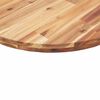 vidaXL Dessus de table rond &Oslash;60x4 cm bois massif d'acacia