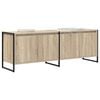 vidaXL Meuble TV Sonoma 140 x 36 x 49.5 cm Bois d'ing&eacute;nierie