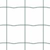 vidaXL Cl&ocirc;ture avec poteau Vert 1,4 x 10 m Acier et PVC