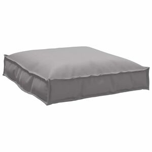 vidaXL Coussin Gris 70 x 70 x 12 cm Tissu Oxford