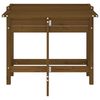 vidaXL Jardini&egrave;re de jardin avec dessus pliable brun miel pin massif