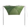 vidaXL Tente de voiture vert imperm&eacute;able