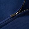 Sweatshirt pour enfants avec fermeture &eacute;clair bleu marine 92