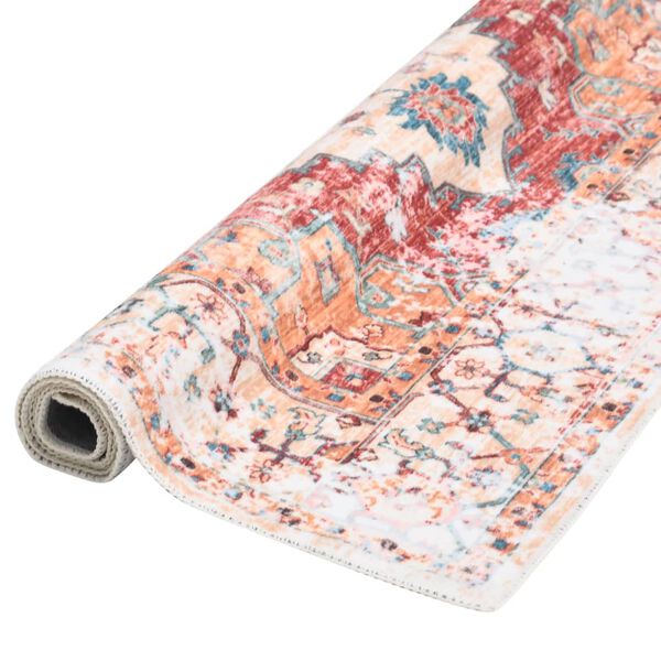 vidaXL Tapis imprim&eacute; lavable pliable Multicolore 180x270 cm Polyester