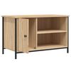 vidaXL Meuble TV Ch&ecirc;ne sonoma 80x40x50 cm Bois d'ing&eacute;nierie