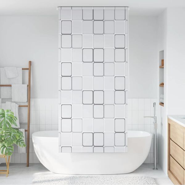 vidaXL Store roulant de douche 120x240 cm Carré