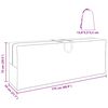 vidaXL Sac de stockage ext&eacute;rieur 175 x 55 x 75 cm Tissu Oxford 210D