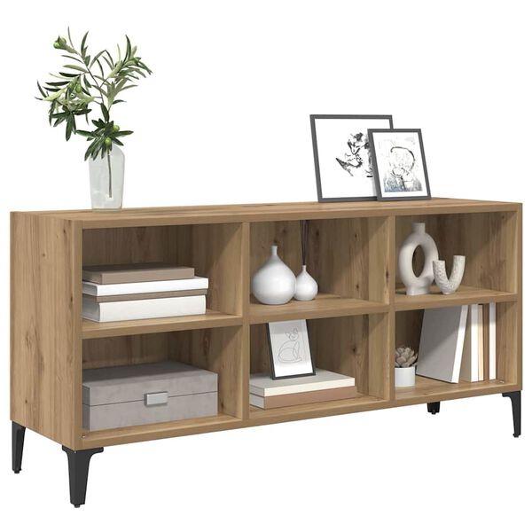vidaXL Ensemble meuble TV Marron 103,5 x 30 x 50 cm Bois d&rsquo;ing&eacute;nierie