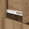 vidaXL Buffet ch&ecirc;ne artisanal 60x30x75 cm bois d'ing&eacute;nierie