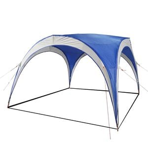 vidaXL Tente de r&eacute;ception bleu imperm&eacute;able