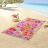 Happiness Serviette de plage WOODSTOCK 100x180 cm Multicolore