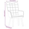 vidaXL Chaise de relaxation Rouge bordeaux Velours