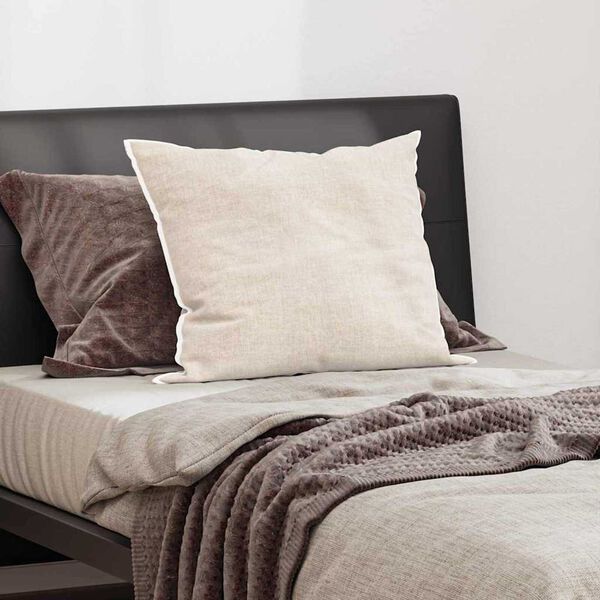 vidaXL Oreiller avec oreiller Blanc 61 x 41 x 20 cm Polyester