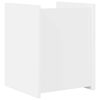 vidaXL &Eacute;tag&egrave;re &agrave; magazines Blanc 35 x 35 x 45 cm Bois d'ing&eacute;nierie
