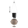 LECHUZA Jardini&egrave;re suspendue BOLA Color 32 ALL-IN-ONE Marron sable
