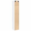 vidaXL Armoire de rangement mince blanc 40x42,5x225 cm