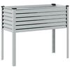 vidaXL Jardini&egrave;re de jardin 100 x 45 x 90 cm Acier galvanis&eacute;