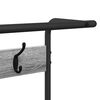 vidaXL Porte-manteau Gris Sonoma 75 x 34 x 184 cm Bois d'ing&eacute;nierie