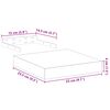 vidaXL &Eacute;tag&egrave;res flottantes 4 pcs 23x23,5x4 cm bois d'ing&eacute;nierie