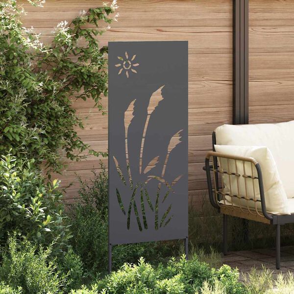 vidaXL &Eacute;cran de confidentialit&eacute; de jardin Anthracite 50 x 140 cm