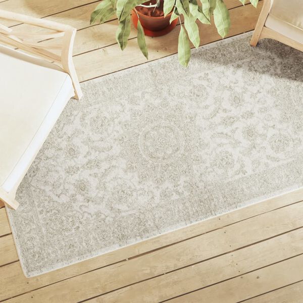 vidaXL Tapis int&eacute;rieur ext&eacute;rieur &agrave; poils courts 80x300 cm antid&eacute;rapant