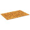vidaXL Tapis de bain Naturel 65 x 100 cm Bois d'Acacia Massif
