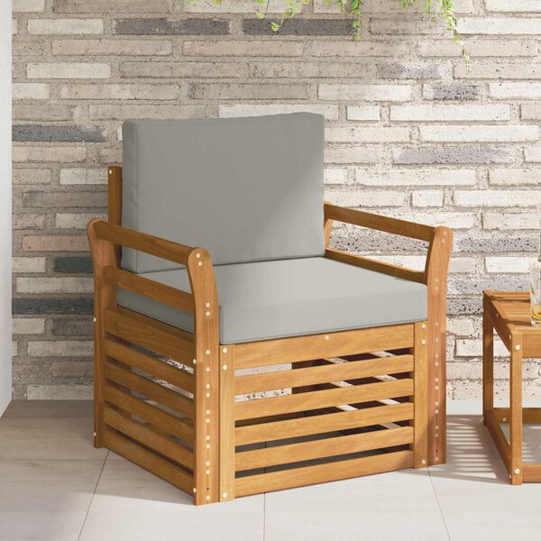 vidaXL Ensemble de canap&eacute;s d'ext&eacute;rieur Naturel 75,5 x 63 x 73 cm