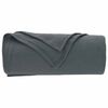 vidaXL Couvertures &agrave; jeter 6 pcs Gris fonc&eacute; 240 x 220 cm Toison