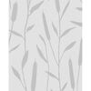 Noordwand Papier peint Topchic Reed Plumes Gris m&eacute;tallis&eacute;