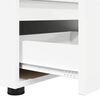 vidaXL Meuble TV avec tiroir Blanc 100 x 48 x 43 cm Bois d'ing&eacute;nierie