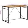 vidaXL Table de bar 175x90x110 cm bois de manguier massif brut