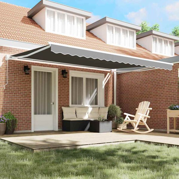 vidaXL Auvent Blanc 4,5 &times; 3 m M&eacute;tal