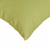 vidaXL Coussins de canapé 2 pcs Vert clair 80 x 80 cm tissu