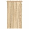vidaXL Support de tour d'ordinateur et tiroir chêne sonoma 35x45x77 cm