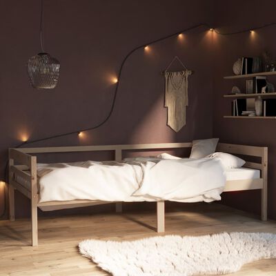 vidaXL Cadre de lit sans matelas bois de pin massif 90x200 cm