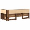 vidaXL T&ecirc;te de lit de rangement Bois Ancien 100 cm Bois d'ing&eacute;nierie