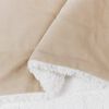vidaXL Jet&eacute; Beige 240 x 270 cm Toison