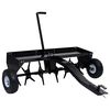 vidaXL A&eacute;rateur de pelouse pour tondeuse autoport&eacute;e 102 cm