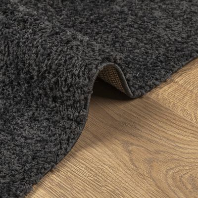 vidaXL Tapis shaggy PAMPLONA poils longs moderne anthracite 300x400 cm